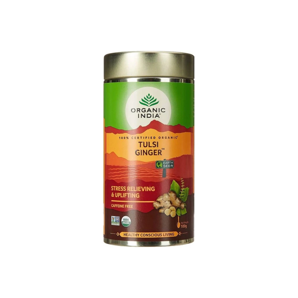 Tulsi Ginger Bio, plech