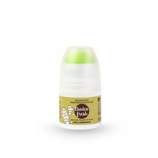 laSaponaria Deodorant roll-on osvěžující se zázvorem a citrónem BIO